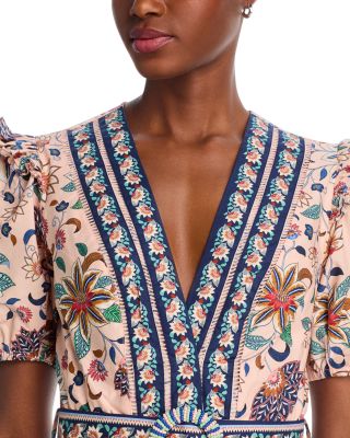 Floral Dehli Mini Dress