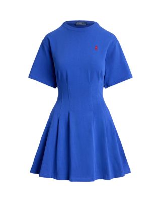 Shaped Cotton Jersey Tee Dress