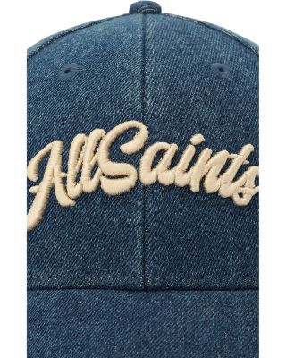 Logo Embroidered Denim Baseball Cap 