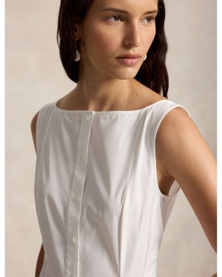 Paneled Cotton Dress