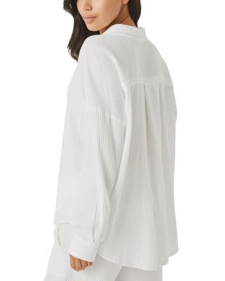 Ava Gauze Button Down Shirt