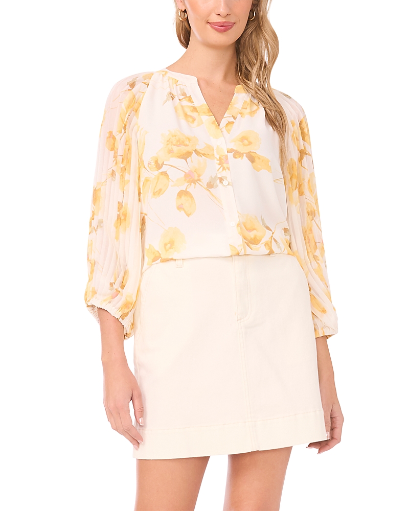 Vince Camuto Button Up Blouse