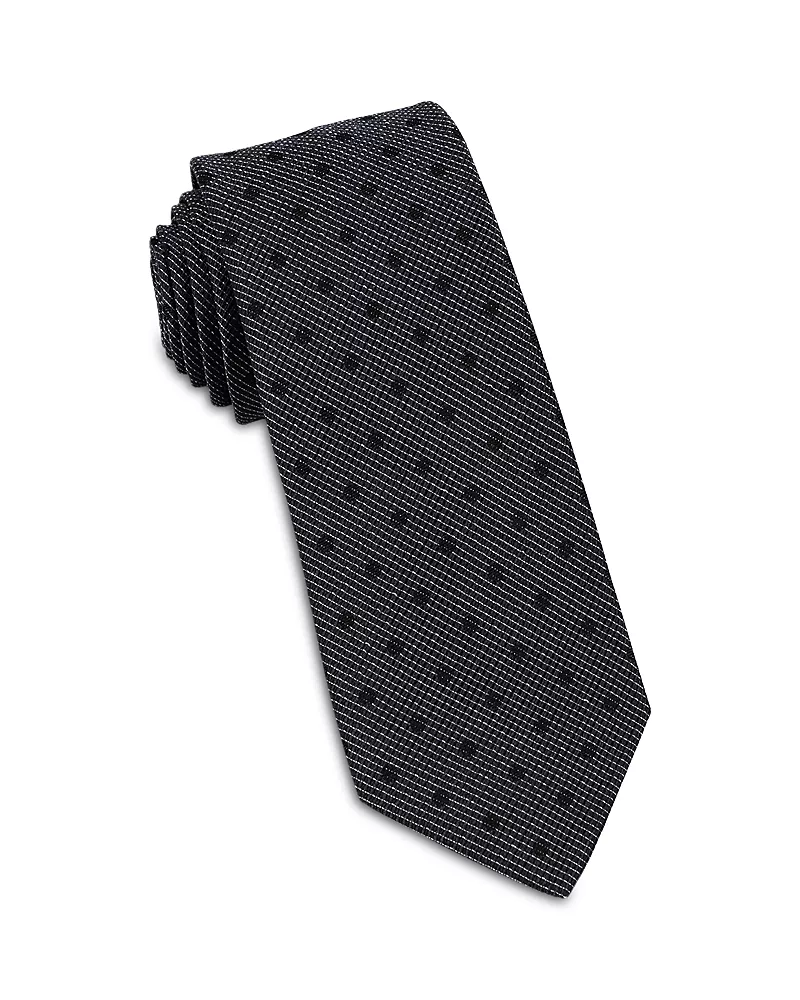 Wrk Dot Silk Tie