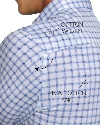 Slim Fit Check Reworked Dress Shirt