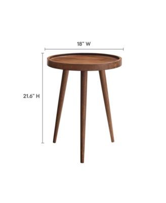 Chiro Round Wood Side Table