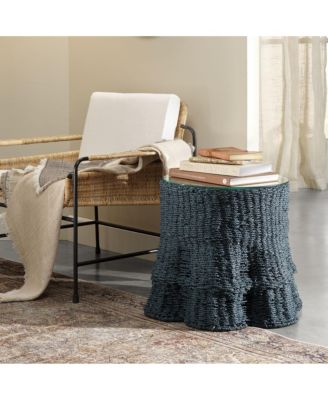  Falda Seagrass Side Table