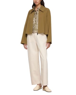 Kent Barrel Leg Jeans in Washed Ecru