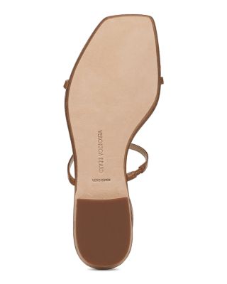 Women's Alba Decorated Strap Leather Thong Sandals