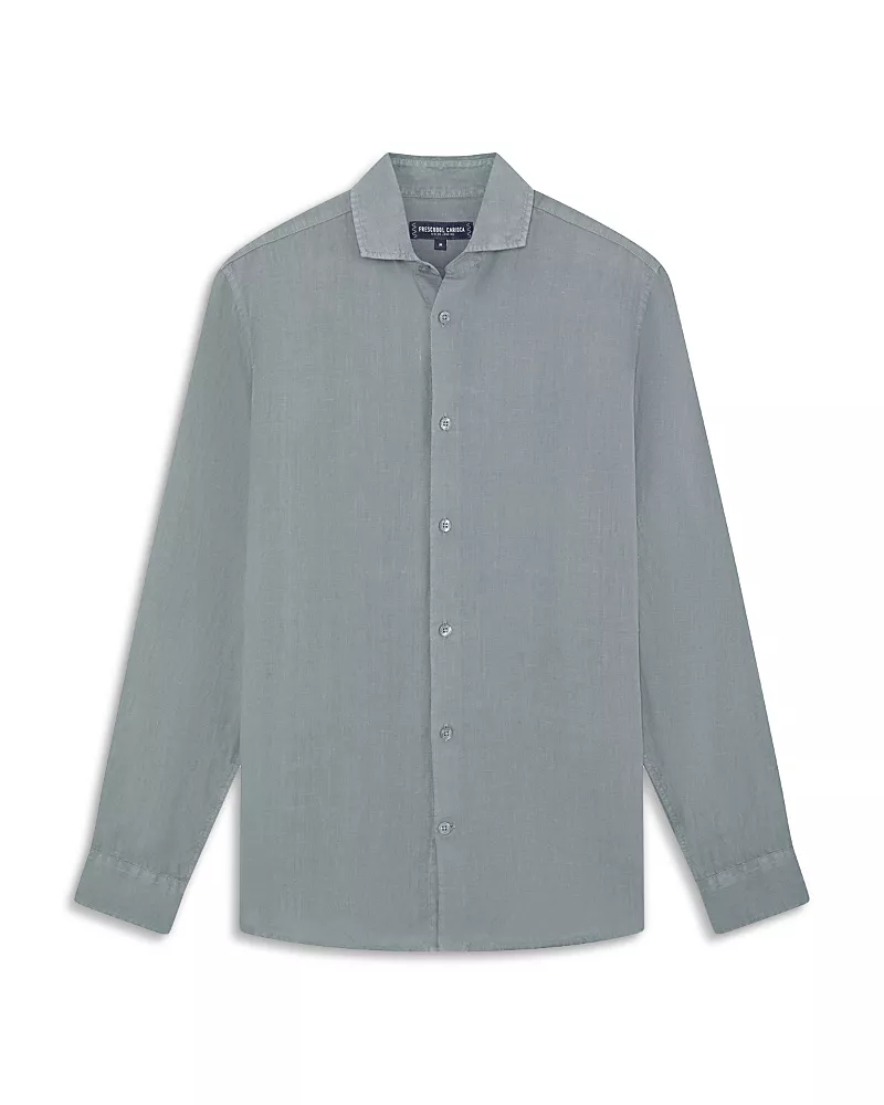 Frescobol Carioca Antonio Gd Linen Long Sleeve Shirt