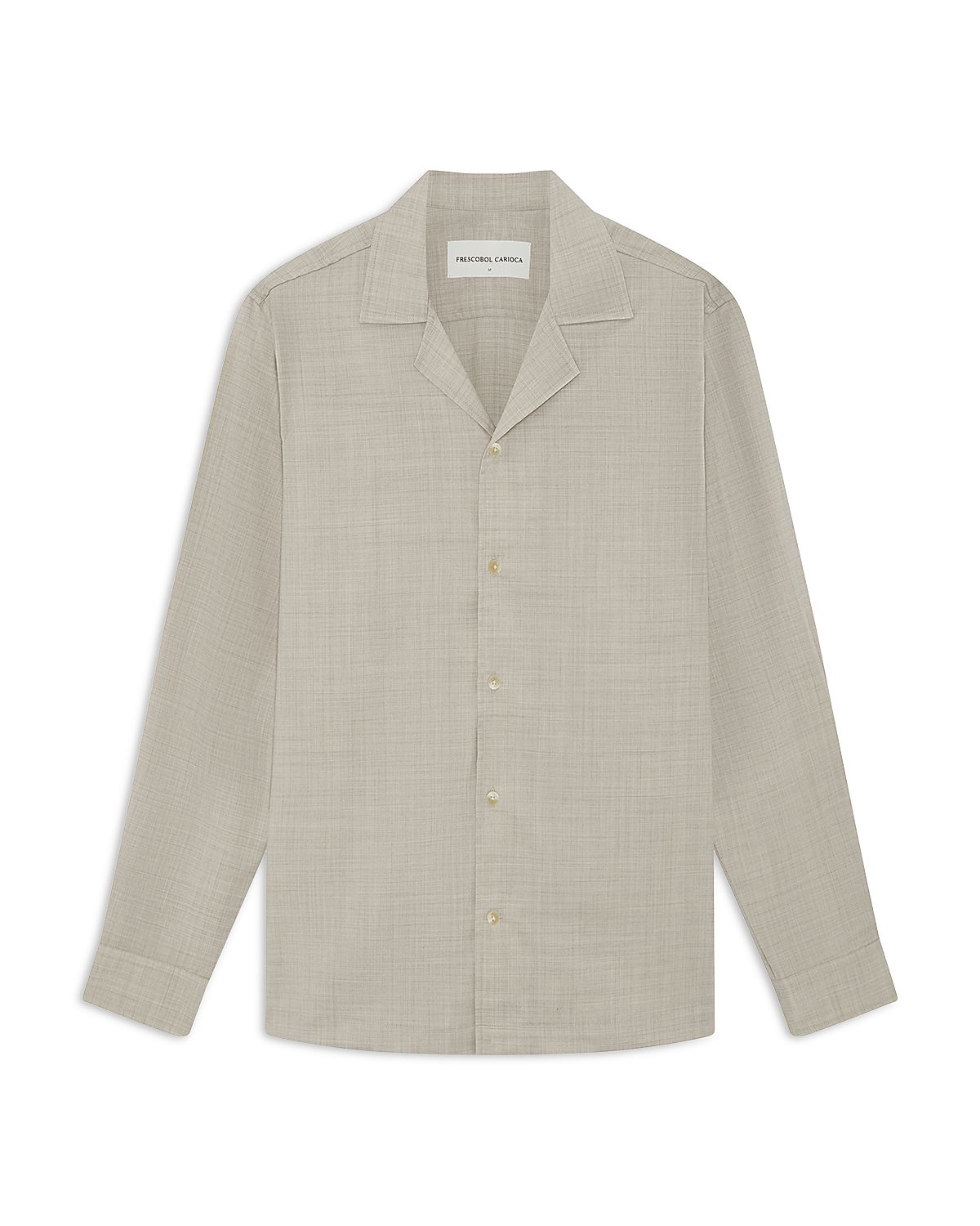 Frescobol Carioca SafraTropical Wool Long Sleeve Shirt