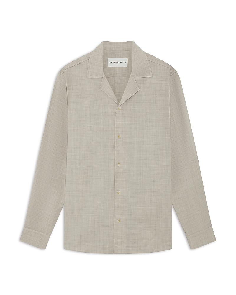 Frescobol Carioca SafraTropical Wool Long Sleeve Shirt