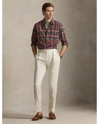 Classic Fit Madras Popover Shirt