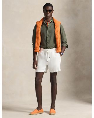 6 Inch Polo Prepster Linen Shorts