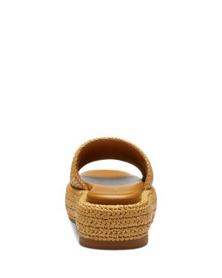 Women's Sculpted C Espadrille Platform Slides