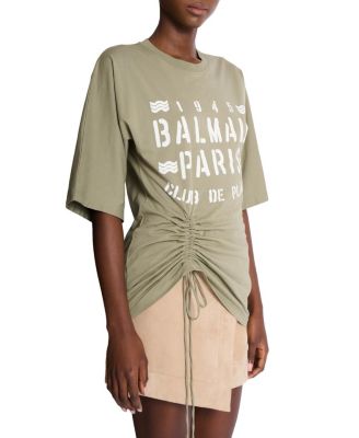  T-Shirt with Club Print