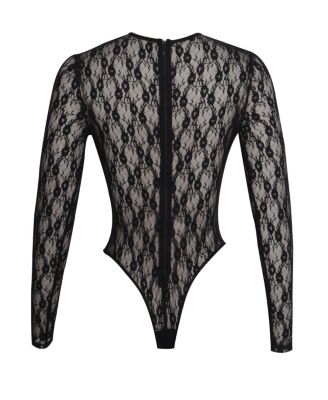  Maisie Lace Long Sleeve Bodysuit