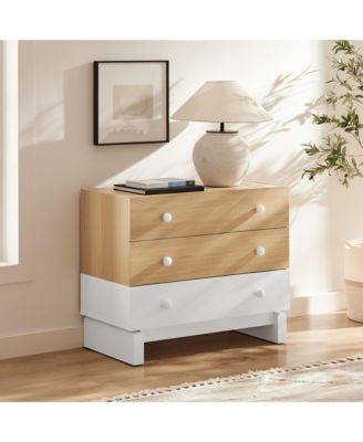 Nolia 3-Drawer Color Block Dresser