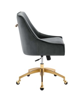 Discern Performance Velvet Office Chair