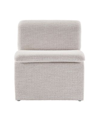 Dune Boucle Upholstered Armless Accent Chair