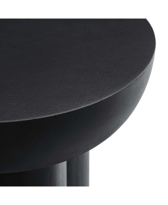 Caspian Round Concrete Side Table