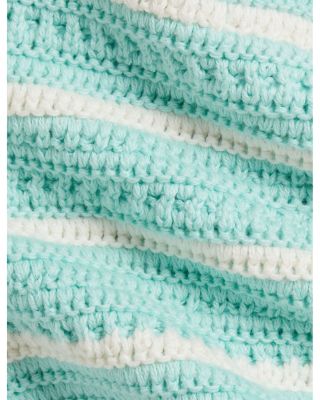 Girls' Crocheted Cotton Boxy Top & Shorts Set - Baby