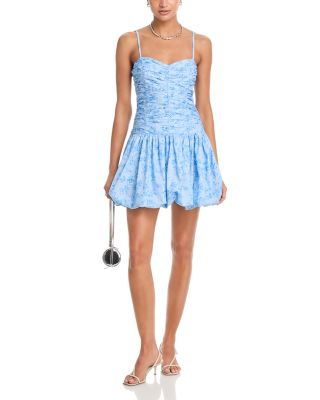 Rose Bud Gathered Dress - Exclusive