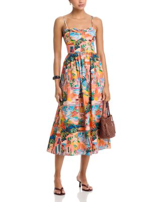 Summer Escape Midi Dress - Exclusive