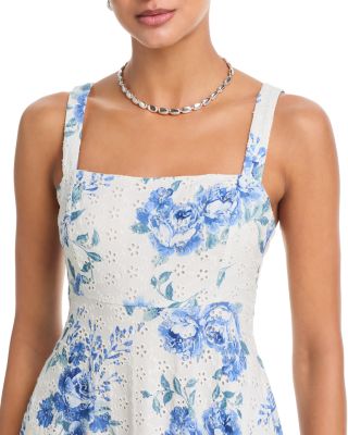 Floral Eyelet Maxi Dress - Exclusive