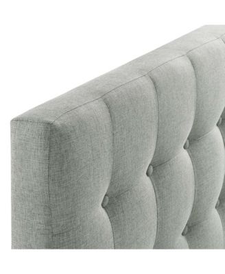 Emily Upholstered Fabric Headboard, Twin
