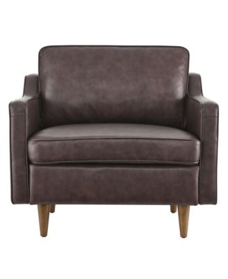 Impart Genuine Leather Armchair