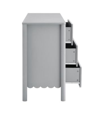 Emmeline Scalloped 6-Drawer Dresser