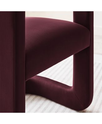 Winslow Barrel Performance Velvet Dining Chair