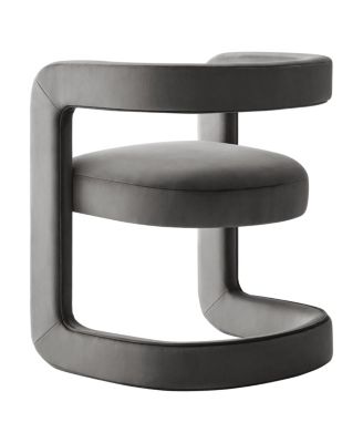 Winslow Barrel Performance Velvet Dining Chair