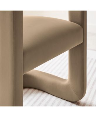 Winslow Barrel Performance Velvet Dining Chair