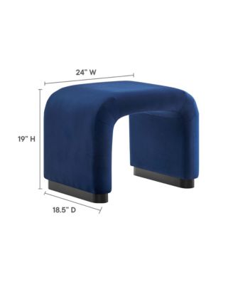  Koda Performance Velvet Waterfall Stool