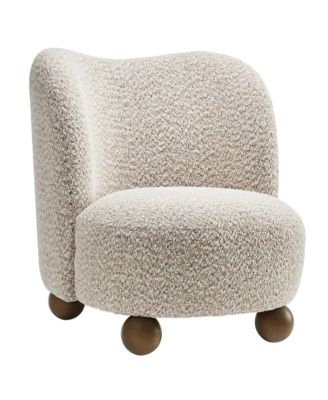 Monroe Boucle Fabric Accent Chair