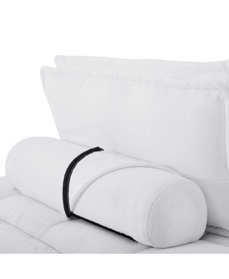 Saunter Tufted Fabric Armless Chair