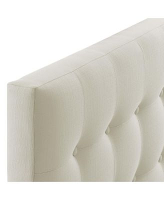 Emily Upholstered Fabric Headboard, Twin