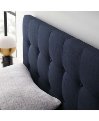 Emily Upholstered Fabric Headboard, Queen