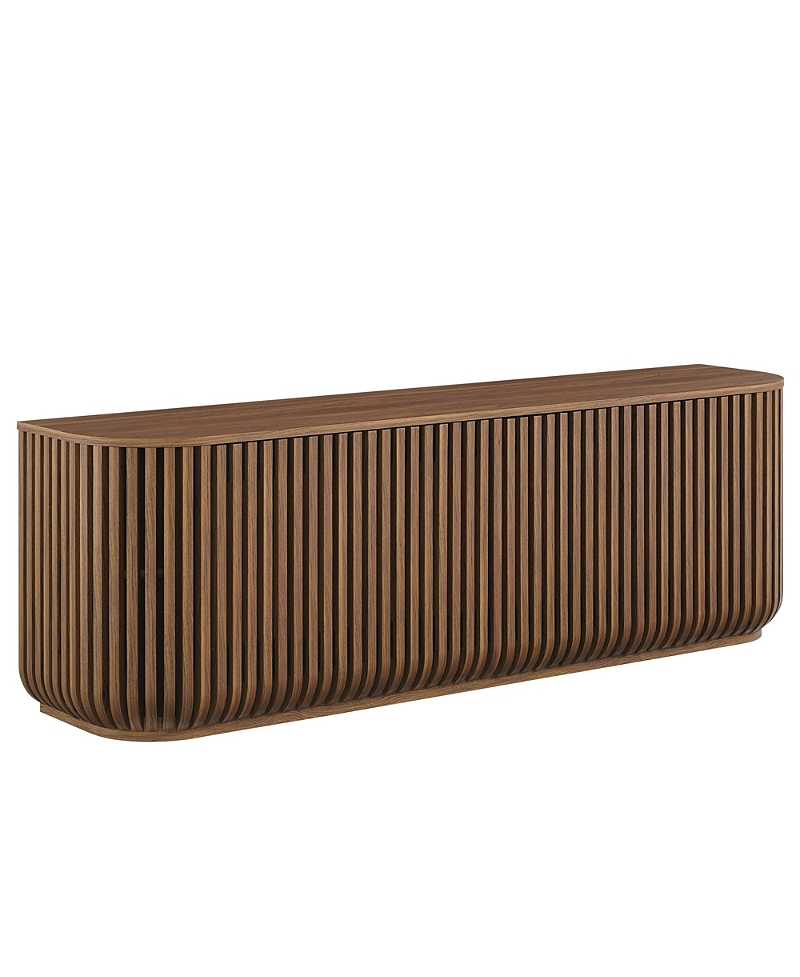 Modway Fortitude 75 Curved Sideboard Storage Cabinet
