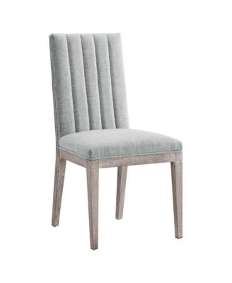 Maisonette French Vintage Tufted Fabric Fabric Dining Side Chair