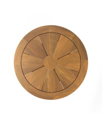 Meadow Outdoor Patio Teak Wood Dining Table