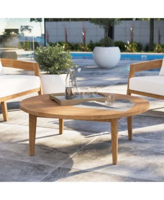 Brisbane Teak Wood Outdoor Patio Coffee Table