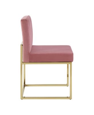 Carriage Performance Velvet Dining Chair, Set of 2