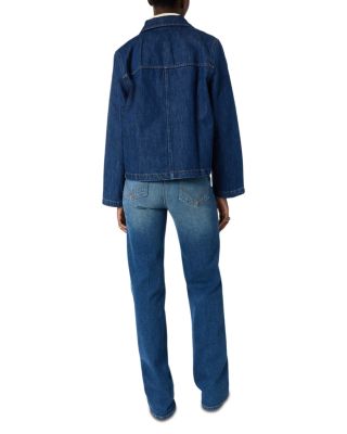 Taina Denim Buttoned Jacket