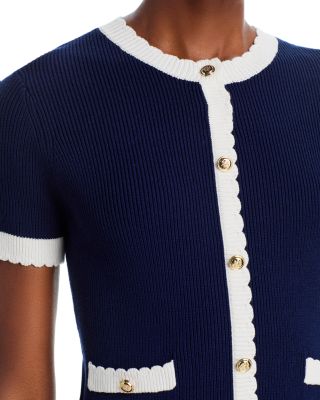 Bennet Rib Knit Short Sleeve Top