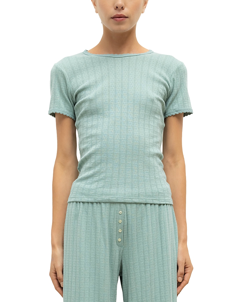 Leset Pointelle Tee