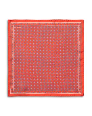 Floral Silk Twill Pocket Square