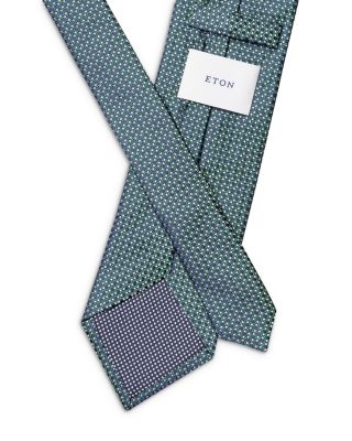 Micro Pattern Silk Classic Tie