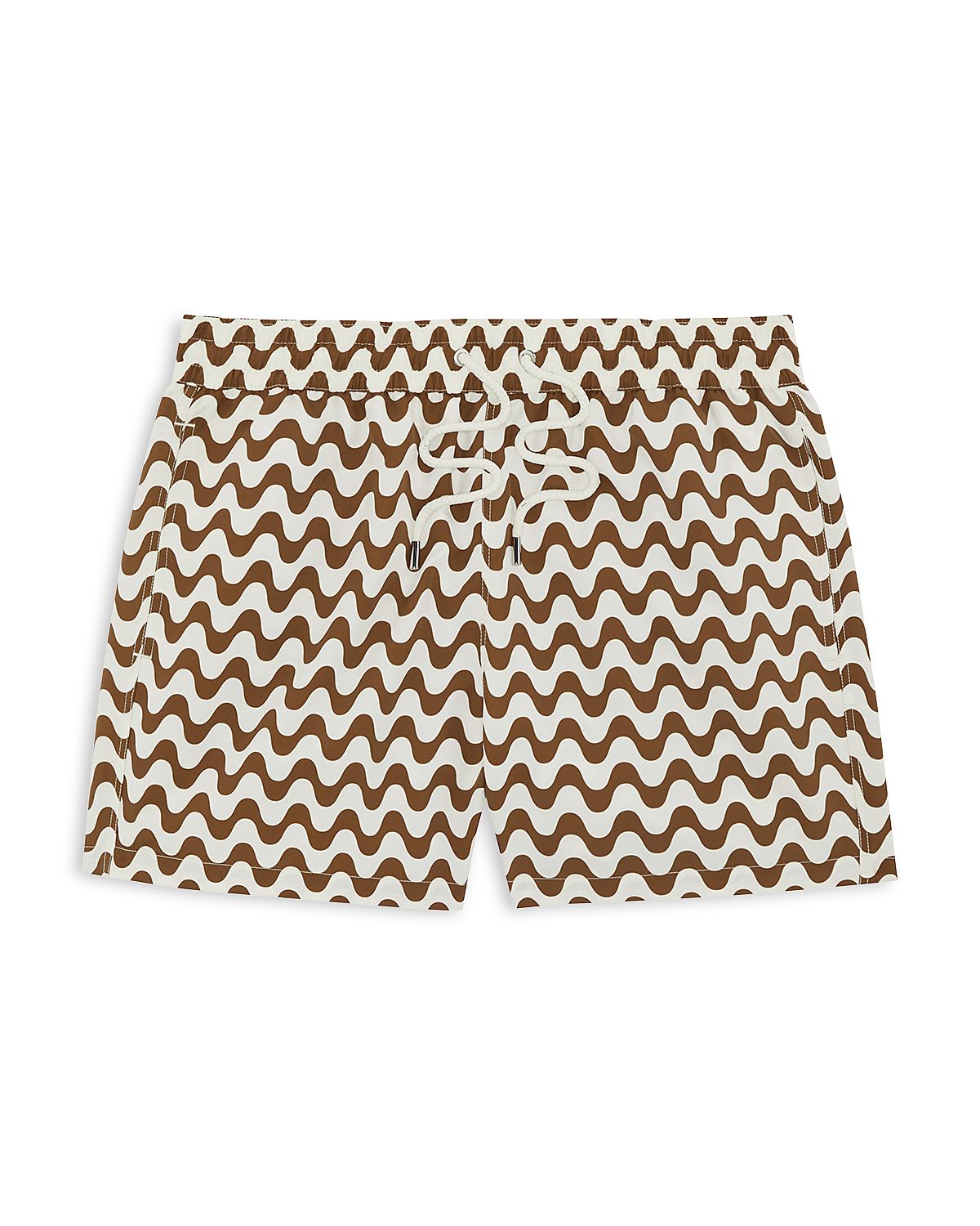 Frescobol Carioca Copacabana Wavy Stripe Classic Fit Swim Trunks
